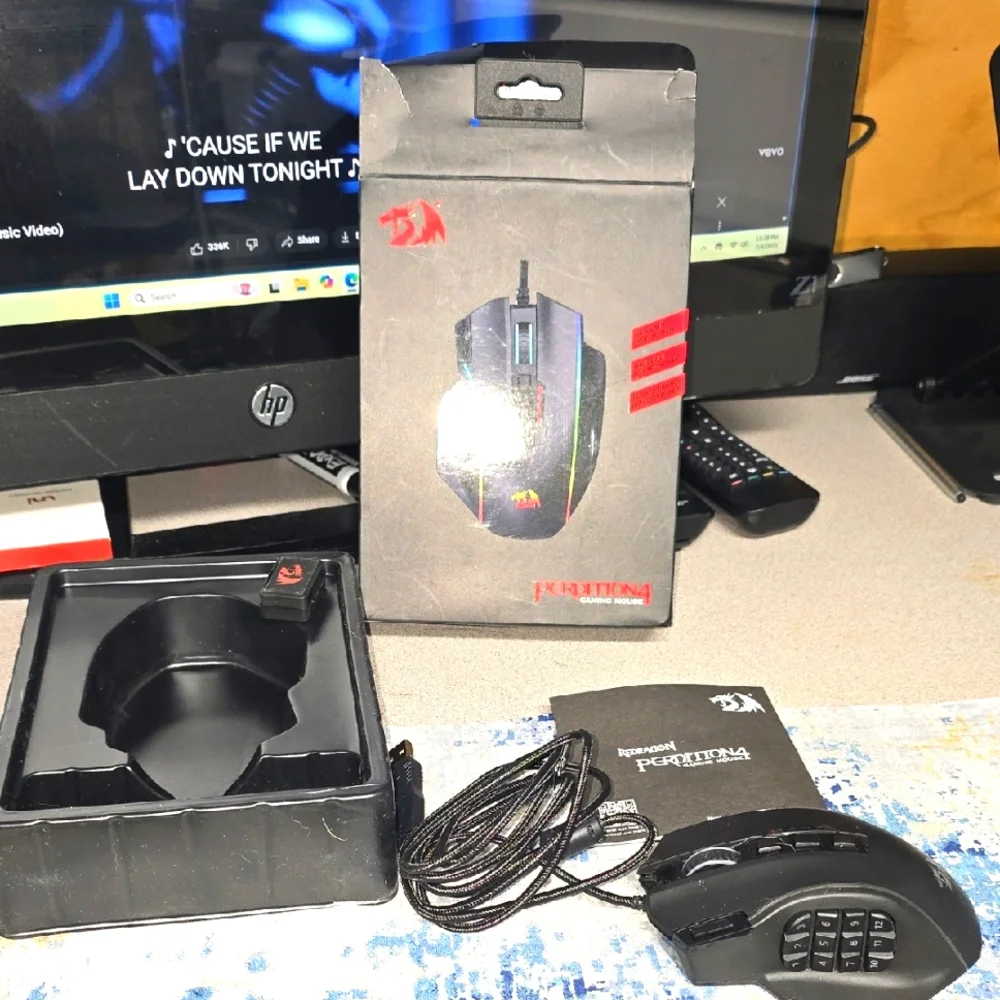 Redragon Gaming Mouse with RGB Lighting